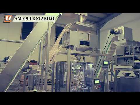 Automatic Packaging Line for Tea and Grains in SABILO Bag with Label Application