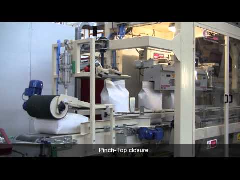 TWIN SPOUT BAGGING MACHINE FOR FLOUR