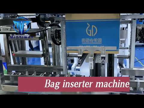 Food packaging machine bagging machine bag inserter bag sealing machine poly bag folder for dates