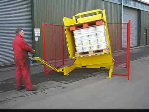 Standard Pallet Inverter Lever Control Boom