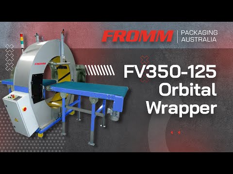 Automatic Bubble Wrap Dispenser with FV350-125 FROMM Orbital Wrapping Machine