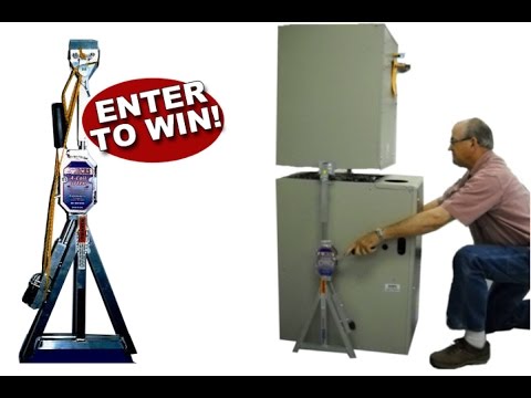 How to Remove a Furnace from Under an A-Coil Using The A-Coil Lifter - Smart HVAC Products