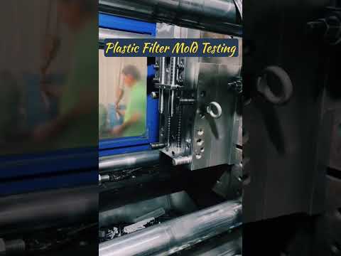 Plastic Filter Mold Testing| Injection Molding Machine