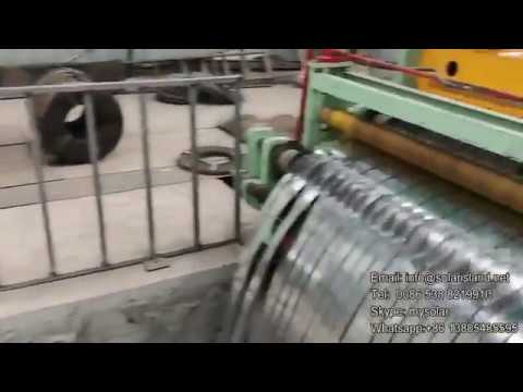 China Automatic Steel Coil Sheet Slitting and Rewinding Machine Line