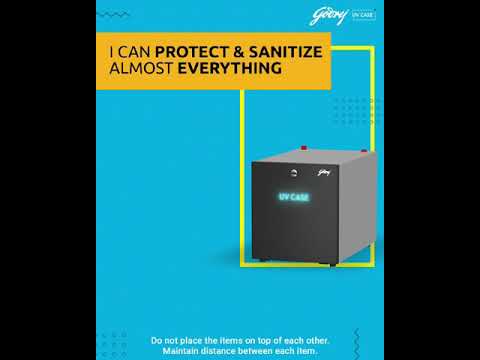 Cash sanitizer from Godrej | Currency Handling Equipment | Godrej Security UV Case, sanitizer box