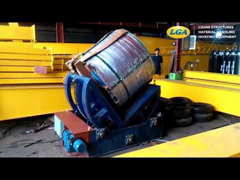 Coil Upender / Rotator / Tipper - LGA Material Handling Equipment