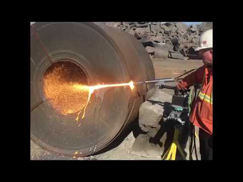 DC-IV Cutting a steel coil