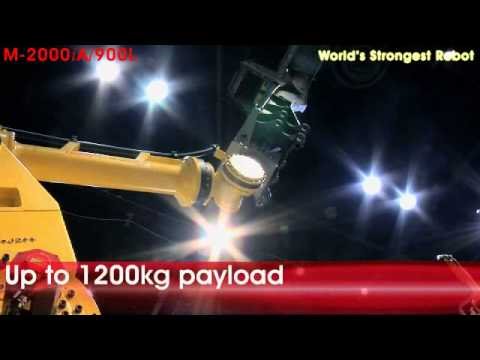 M-2000iA 900/L Material Handling at 2008 IMTS - FANUC Robot Industrial Automation