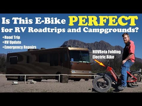 Road Trip to Test Drive My Newest RV Upgrade: HovBeta Folding E-Bike