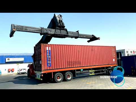 How Are Containers Loaded? Container Lifting Machine System