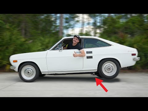 Turbo Rotary Datsun - Fixing Wheelhop the CHEAP WAY!