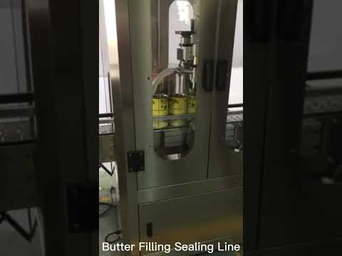 Automatic Insulation Butter Metal Can Filling and Sealing Machine,Pater Filler Seamer Machine(2023)