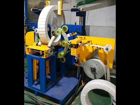 Steel Wire Coil Vertical Wrapping Packing Machine