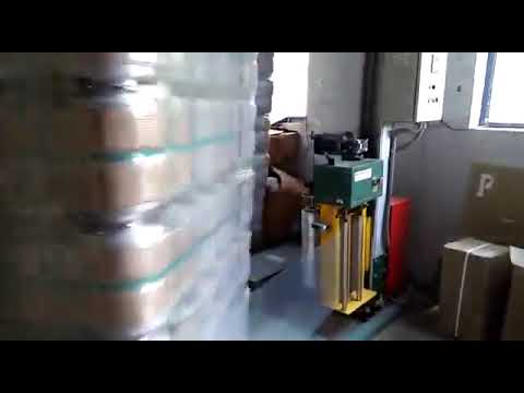 SIGNODE MAKE AUTOMATIC PALLET WRAPPING MACHINE (FELP)