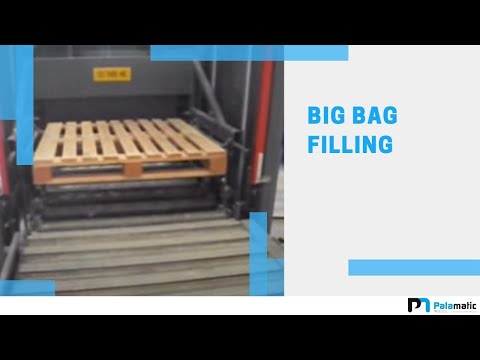 Pallet unstacker - Automatic - Big bag filling station | Palamatic Process Inc.