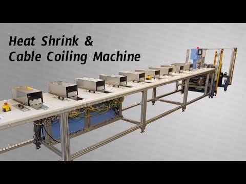 Semi-Automated Heat Shrink &amp; Cable Coiling Machine