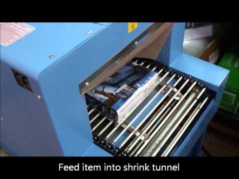 Shrink Wrap Machines - L-Sealer and Shrink Tunnel