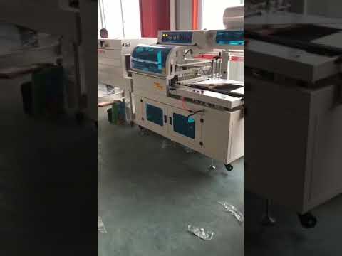 heating shrink tunnel heating shrink packaging machine for box cartons books