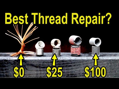 Best Damaged Thread Repair? Let’s Settle This! Heli Coil, TIME-SERT, E-Z LOK, JB Weld, HHIP, Loctite