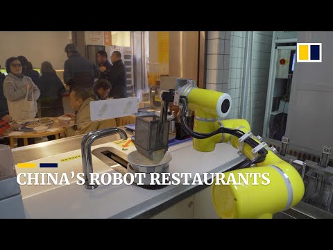 The robots replacing humans in China’s service industry