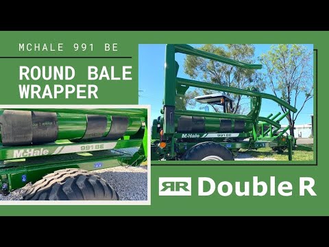 McHale 991 BE Round Bale Wrapper at Double R