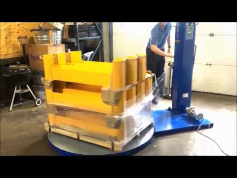 Semi-Automatic Stretch Wrapper Pallet Packaging Machines