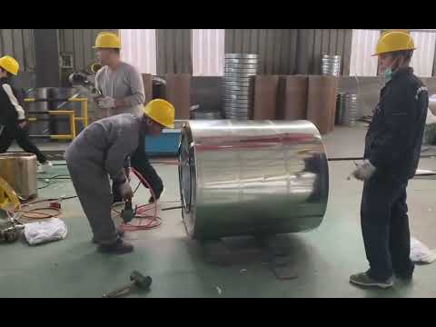 Galvanized Steel Coil Packaging