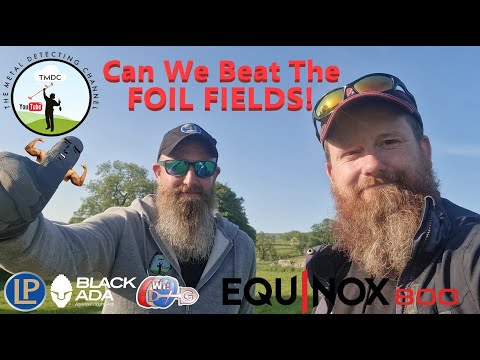 Metal detecting UK | Taming The Foil Field | Equinox 800