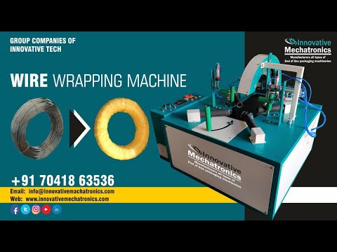 centing wire packing machine | m s wire wrapping machine | binding wire wrapping machine in