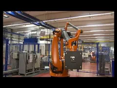 How industrial robot is made?