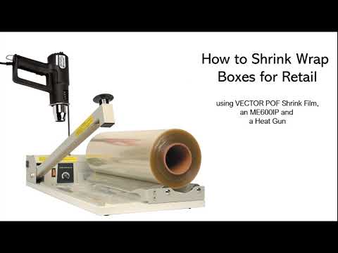 How to Shrink Wrap a Box with I-Bar Sealer