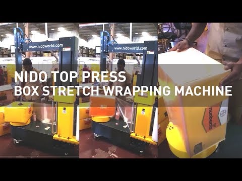 Nido Box Stretch Wrapping Machine with Top press - ND-EOLP-SH-APM800B