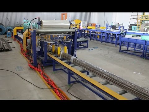 Pipe bundle bagging machine|Tube strapping&amp;bagging machinery