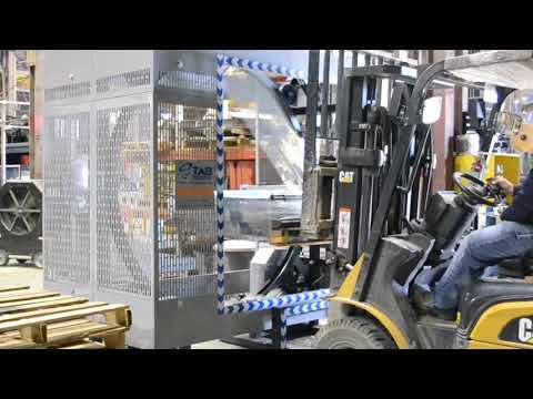 Highlight Synergyl Spiral Pallet Wrapping Machine at Metals 2 Go in Hewitt, Texas