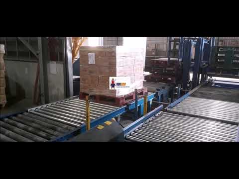 Online pushing type Pallet changer Pallet inverter