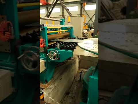 swing shear for cutting steel coil/good quality cut to length line/ladder shaped plate cutting 摆剪线