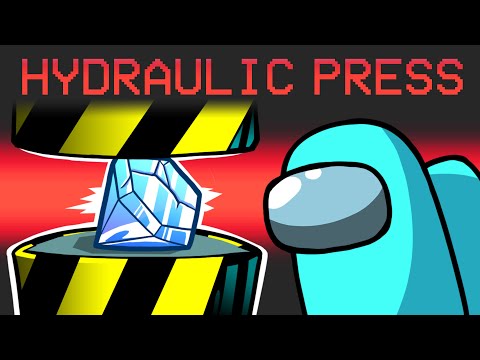 Hydraulic Press Mod in Among Us