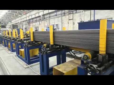 steel tube bundling and strapping machine