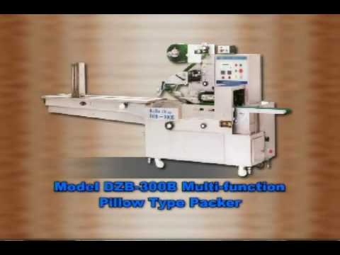 DZB-300 DZB-300B HORIZONTAL WRAPPING MACHINE