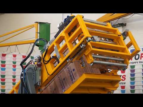 Inline pallet inverter - TOPPY QSHAPE (boxes)