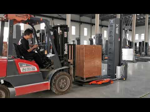 Smartwasp automatic pallet wrapping machine Video