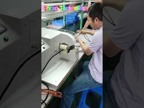 Automatic automotive cable wire tape wrapping machine