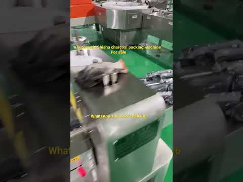 Automatic Shisha hookah coal charcoal tablets packing machine line for sale