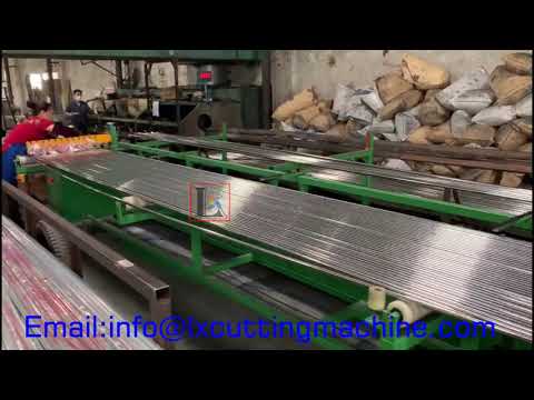 China factory Simple carbon steel pipe packing machine