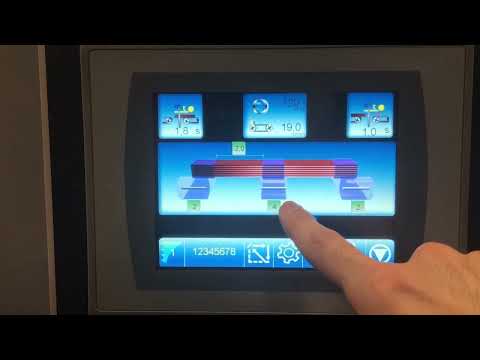 How to operate the control panel on Robopac&#039;s Spiror HP horizontal stretch wrapper