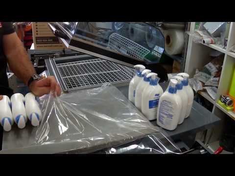 Shrink Wrapping Multi Packs of Bottles with a 4-GPSELE-455