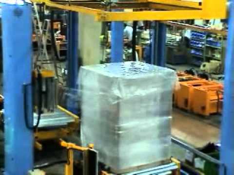 Joinpack Alpha-HCA - pallet wrapping machine with top sheet applicator