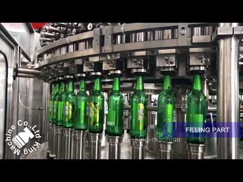 18000b/h beer filling machine