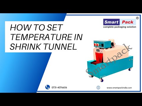 How to Set Temperature In Shrink Tunnel 2012 (Service and Repair) CONTACT- +91 9109108483