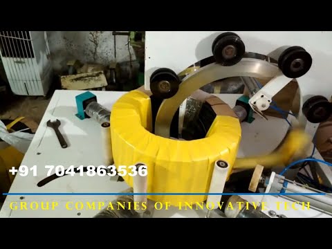 wire and cable coil stretch wrapping machine wire wrapping machine